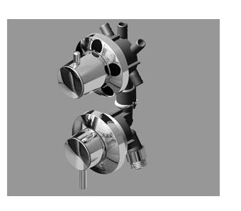 Miscelatore Meccanico  2 Funzioni Opus V 10 Novellini MISCMPLA2F-1.JPG